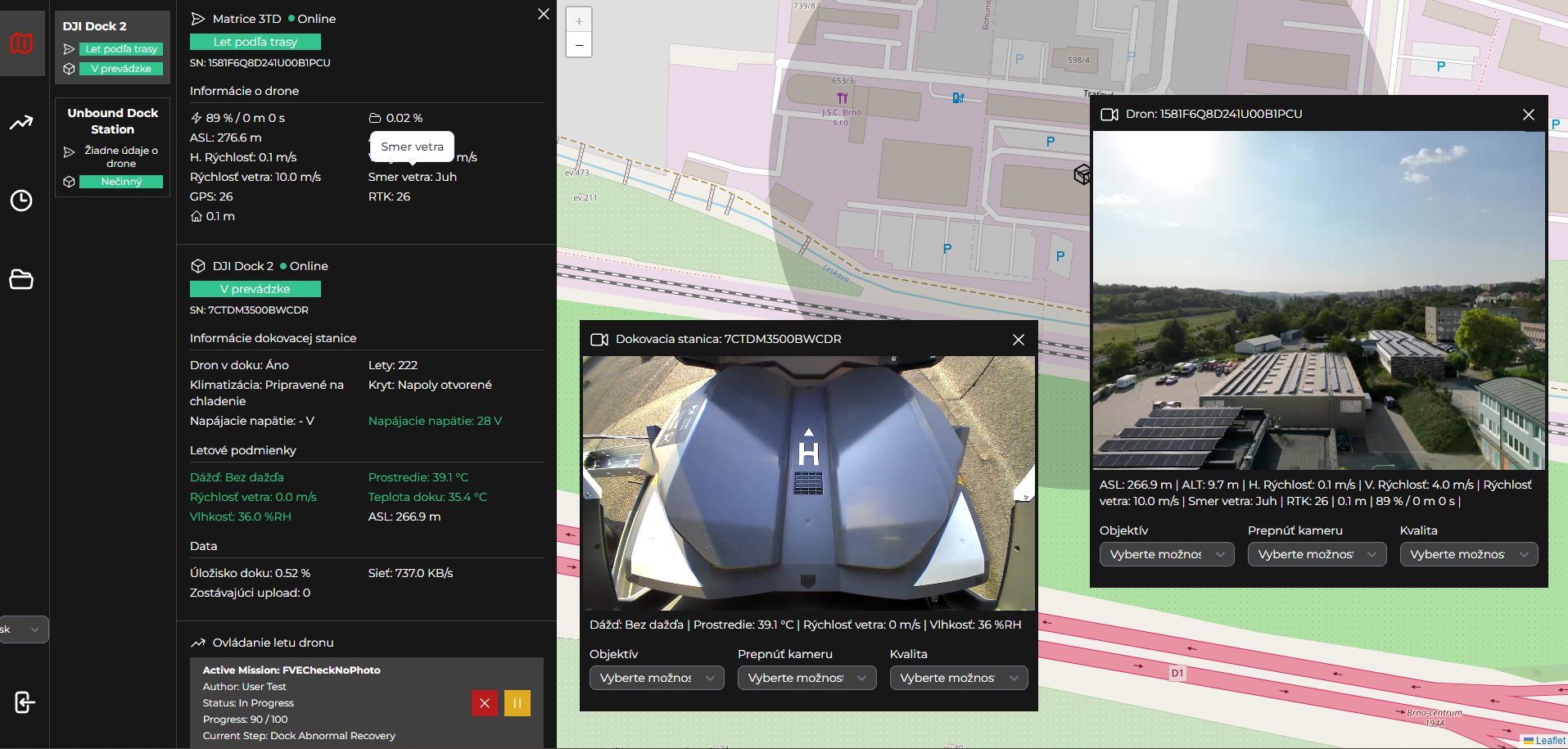 DRONEGUARD Frontend Screen